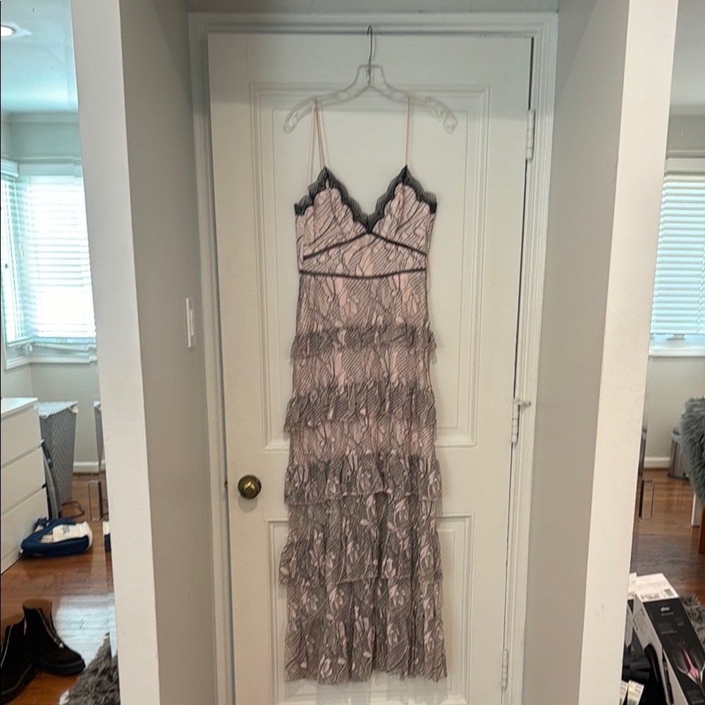 Nicholas Pink ruffle Dress
